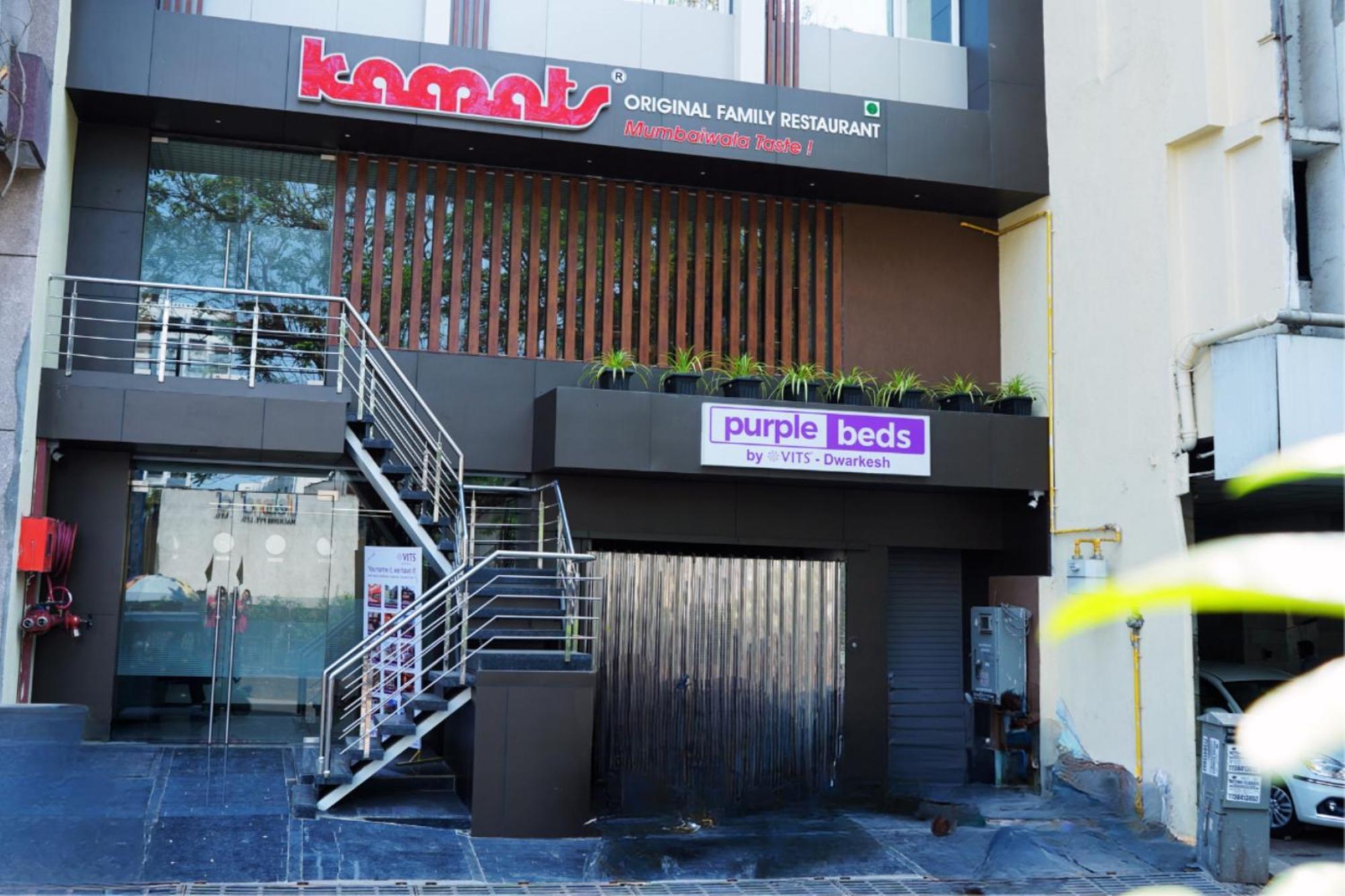 Purple Beds By Vits Dwarkesh, Surat Hotell Salabatpura Eksteriør bilde