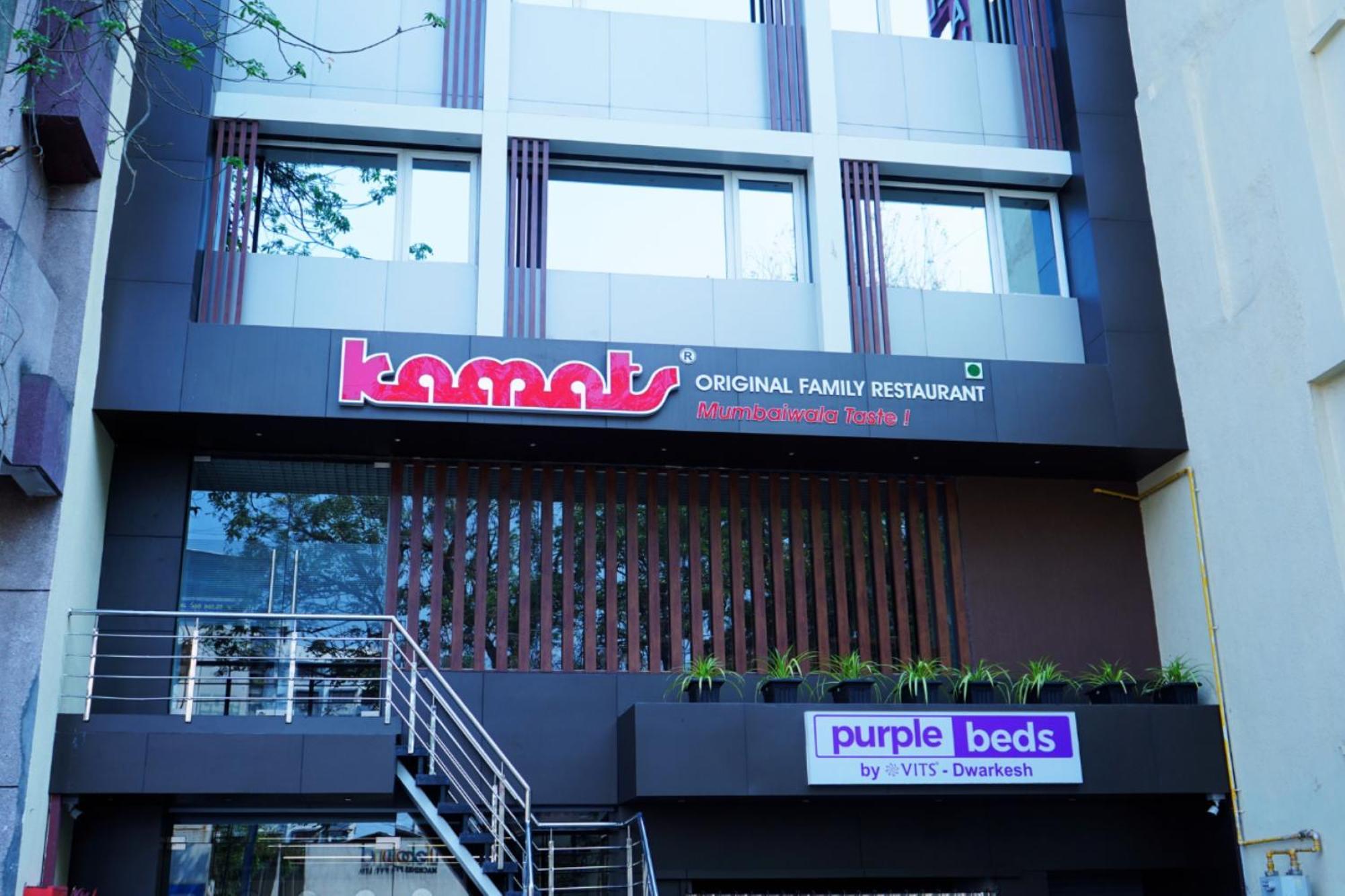 Purple Beds By Vits Dwarkesh, Surat Hotell Salabatpura Eksteriør bilde